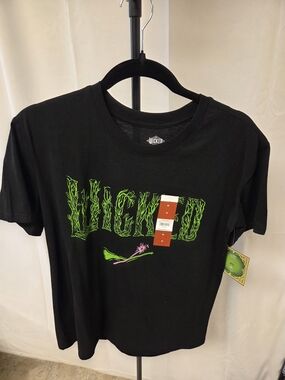 Wicked Graphic Logo Tee - Black & Neon Green